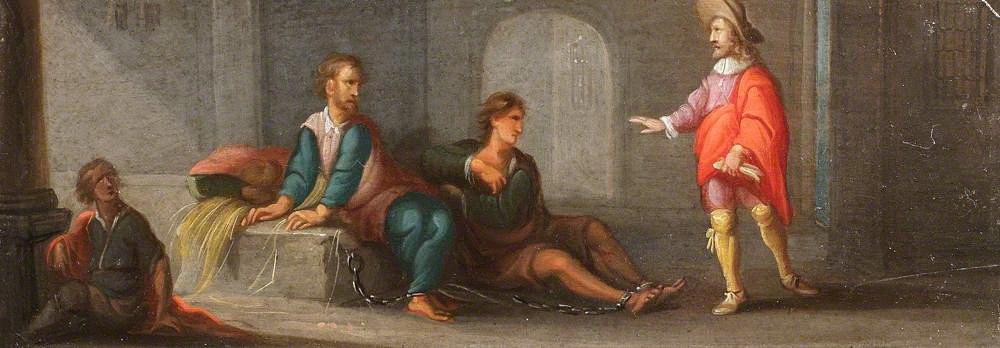 Monetiere Chirk, I Sette Atti di Misericordia, 'Visitare i prigionierii' - National Trust